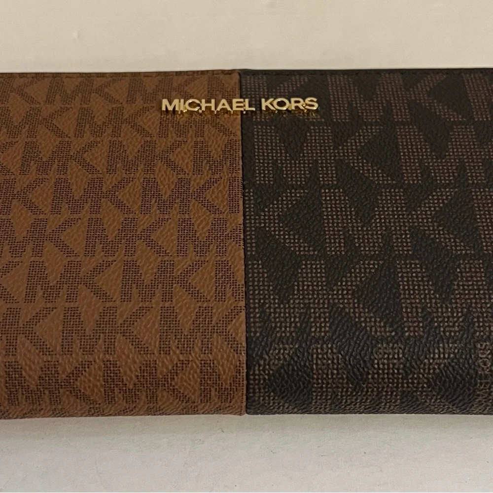 Michael Kors Two-Tone Women’s Wallet in Brown - Picture 11 of 16